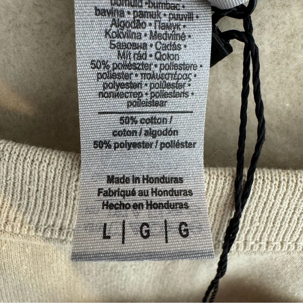 NWT | Pray Beige Cropped Sweatshirt | Size Large - Picture 5 of 7